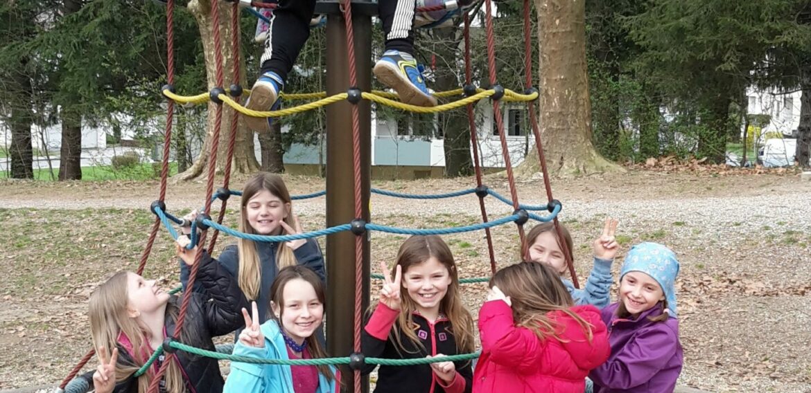 Frühlingsspaziergang mit den Paten