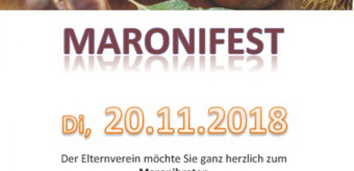 Maronifest 20.11.2018